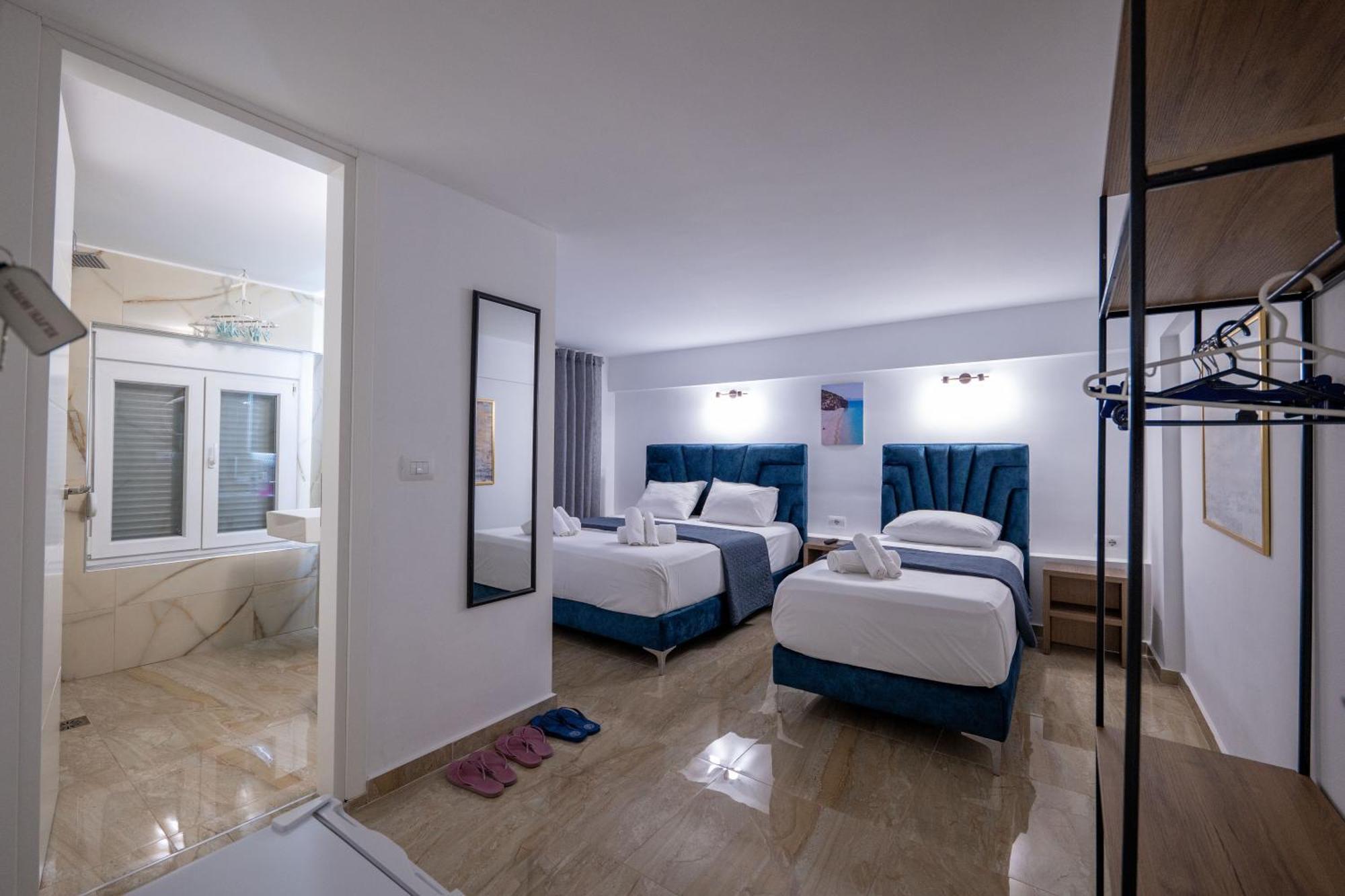Hotel Elite Sarande Bagian luar foto